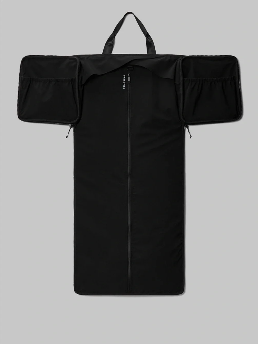 Fabletics Convertible Travel Garment Duffel Bag Black NWT